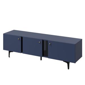 LIKARNO komoda TV 3D 165, barva tmavě modrá 