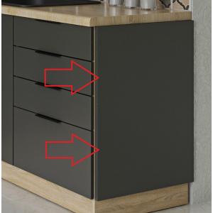 blenda - boční panel š.55, v.82, Modena PAN820550, dub Sonoma
