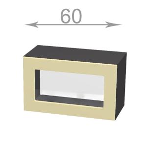 kuchyňská horní vyklopná vitrina šíře 60 cm 1 dvířka