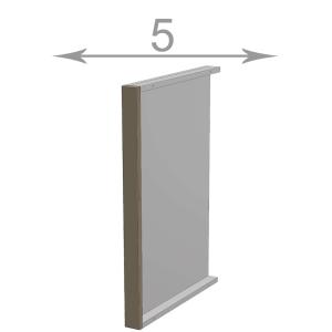 kuchyňský dolní pilastr šířka 5 cm