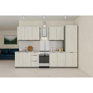 OLIVIA moderní kuchyňská linka 260, white craft oak