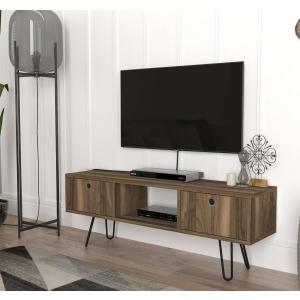 MONDA uzky TV stolek orech